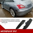 thumbnail image 4 of GTINTHEBOX 4X Smoke Front & Rear Bumper Side Marker Lights For 2004-2008 Chrysler Crossfire, 4 of 8
