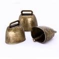 thumbnail image 2 of Cow Horse Sheep Grazing Copper Bells Small Brass Bells Cattle Goat Farm Loud Bronze Bell Long Distance Horse Sheep Iron Bells, 2 of 6