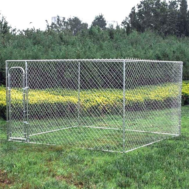 Behlen Galvanized Complete Chain Link Kennel With Gate 10'