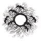 thumbnail image 3 of Black Halloween Wreath with Bats Backdrop Ornament Bats Halloween Decoration, 3 of 9