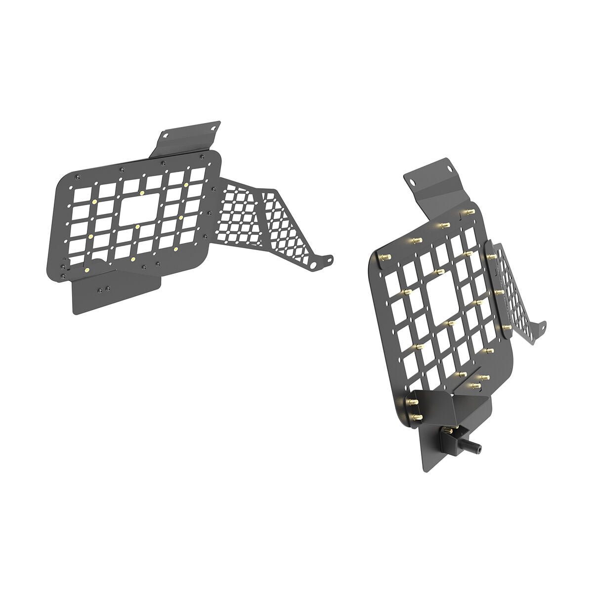 Rear Window Side Panel Compatible with 2024 2025 Toyota Land Cruiser,Steel Rear Window Cargo Organizer Kit