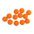 thumbnail image 1 of Outdoor Hole Balls, 12PCS 40 Holes High Elasticity PE  Set Stable Flying Paths Lightweight  For Hitting Pitching Practice Green,Orange,Yellow,, 1 of 8