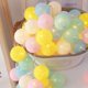 thumbnail image 3 of Cotton Ball LED Fairy String Lights Garland Christmas Tree Decorations for Holiday Home Room Decor Wedding Party Curtain Lamp, 3 of 5