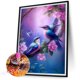 thumbnail image 2 of Pintura de diamante 5D DIY taladro redondo completo flor pájaro Kit arte decoración del hogar (NH3203) FLhrweasw Nuevo, 2 of 9