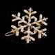 thumbnail image 1 of Gran de nieve Barrette Clip Horquilla Encanto de boda Accesorios para el Hugo Accesorio para el cabello de las mujeres, 1 of 10