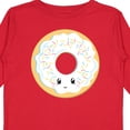 thumbnail image 4 of Inktastic White Donut Boys or Girls Long Sleeve Toddler T-Shirt, 4 of 5