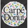 thumbnail image 2 of Carpe Donut Diem Foodie Sweet Tooth Womens Fitted Plus Size Graphic Tee Brisco Brands 2X, 2 of 4