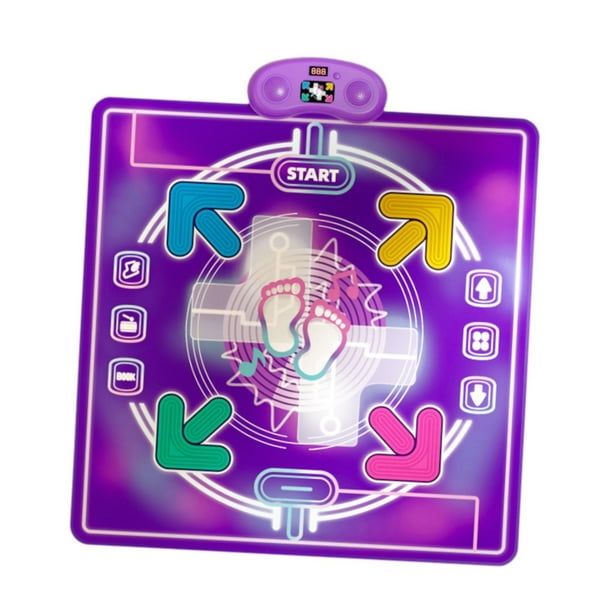 Tapete de baile de juguete para chico, tapete de juego táctil para baile musical, juguete educativo interactivo, tapete de baile electrónico para , Estilo B