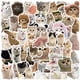 thumbnail image 1 of 60PCS Lindo Gatitos Gatos MEME Pegatinas Impermeables Para Portátil Casco Calcomanía, 1 of 3