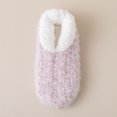 thumbnail image 2 of Slippers Socks for Women, Winter Warm Floor Socks, Fuzzy Socks, Cozy Sherpa Slipper Socks, Ultra Comfortable House Slippers for Women, One Size 3 Pairs, 2 of 6