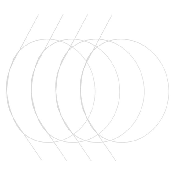 Worgeous 4 Pcs Fiberglass Kite Pipe Kite Kite Support Pole 100.00X0.30X0.30CM Transparent