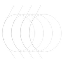 Worgeous 4 Pcs Fiberglass Kite Pipe Kite Kite Support Pole 100.00X0.30X0.30CM Transparent