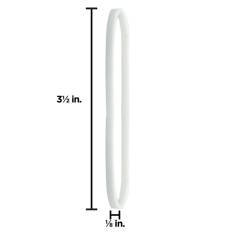 White Color Heavy Duty Elastic Biodegradable Large Natural Rubber
