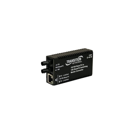 UPC: 0648177035182 | Transition Networks Mini M/E-PSW-FX-02 Media Converter