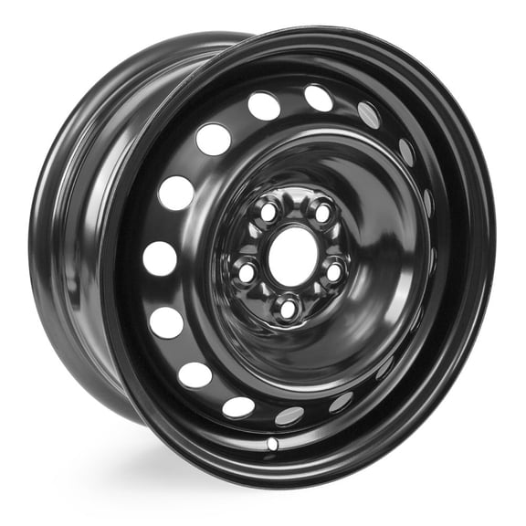 Texuanhu 15x6 inch Rim for Toyota Corolla 2009-2020 5x100mm 5 Lug Black Steel