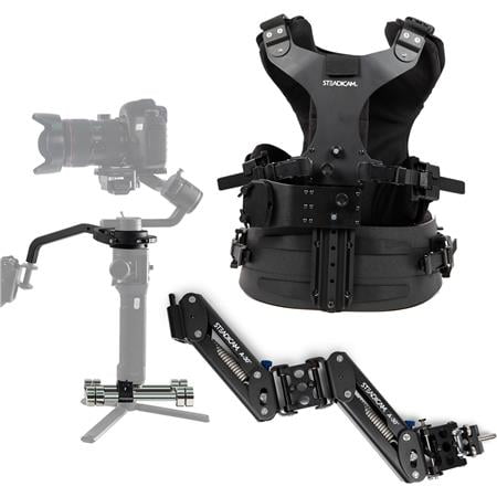 UPC: 0884613037529 | Steadimate-S Aero 30 Arm & Zephyr Vest Kit with Mechanical Gimbal Collar/Yoke & Weighted Base