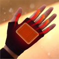thumbnail image 4 of ElectricFingerless Heating Writing Gloves for Students,Hand Warmer for Indoor and Outdoor, 4 of 5
