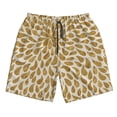 thumbnail image 5 of Goofa Gold Drops Printed Mens Swim Trunks Summer Quick Dry Short Beach Swimwear Bathing Suits-, 5 of 9