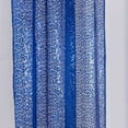 thumbnail image 3 of Efavormart 2 Pack Royal Blue Sequin Photo Backdrop Curtains with Rod Pockets, Seamless Glitter Mesh Photo Background Drapery Panels - 8ftx2ft, 3 of 11