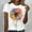 White, variant on WXLWZYWL Womens Summer Tops Plus Size Short Sleeve Round Neck Tie Dye Shirts Colorful Butterfly Dragonfly Printing Graphic Tees Tops Casual Loose Summer T-Shirt