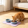 thumbnail image 5 of Pet Placemat for Dog and Cat, Anti-Slip Waterproof Dogs Feeding Mat Prevent Food and Water Overflow, Bowl Mats Suitable for Small Pets, 5 of 6