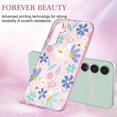 thumbnail image 2 of CASEFIV Shockproof Floral Silicone Slim Cell Phone Case for Samsung Galaxy S23 FE, Pink Mushroom, 2 of 8