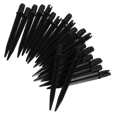 Zehuanyu  20 Pcs Lawn Light Stakes Power Gazebo Replacement Lights Solar Black