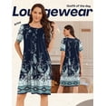 thumbnail image 3 of Ekouaer Moo Moos for Women Button House Dresses with Pockets Mumu, 3 of 6