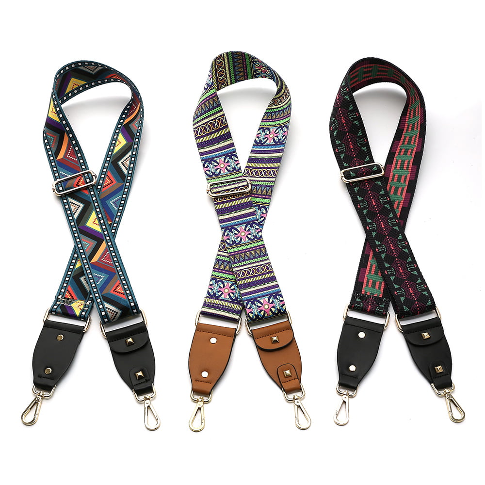  ZHANGJINYISHOP2016 Colored Belt Good Bags Accessories for Women  Rainbow Adjustable Shoulder Hanger Handbag Straps Decorative Handle Bag  Strap (Color : D) : Clothing, Shoes & Jewelry