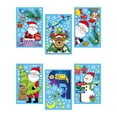 thumbnail image 2 of 6 Unids Ventana de Navidad Se Aferra Adorable Decoración Calcomanías Suministros de Vacaciones Extraíble Doble Cara Pegatinas de Navidad para Pared Zulema Se aferra la ventana de Navidad, 2 of 8