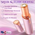 thumbnail image 3 of Painless Hair Removal Device for Women (Rose Gold), Electric Facial Hair Remover by Nysa-9, 3 of 9