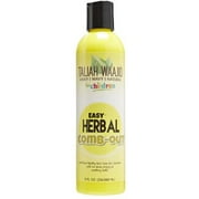 Taliah Waajid Kinky, Wavy, Natural Easy Herbal Comb Out, 8 oz (Pack of 4)