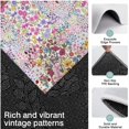 thumbnail image 3 of Pioneer Flower Floral Print Pattern Kitchen Rugs Sets Of 3,Kitchen Runner Rugs Non Skid Washable,Decorative Kitchen Floor Mats for Kitchen,Sink,Laundry,17"x30"+ 17"x47" + 17"x59", 3 of 6