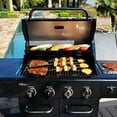 thumbnail image 4 of Kenmore 4-Burner Propane Gas Grill with Searing Side Burner in Black with Black Chrome Accent, 4 of 12