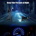 thumbnail image 2 of LINLIN LED Dog Leash and LED Dog Collar, USB Rechargeable Dog Lights Light Up Dog Collars Weatherproof Dog Leash 120cm, 2 of 7