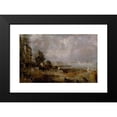 thumbnail image 2 of John Constable 18x12 Black Modern Framed Museum Art Print Titled - The Opening of Waterloo Bridge, 2 of 5