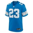 thumbnail image 2 of Men's Nike Rock Ya-Sin  Blue Detroit Lions Team Game Jersey, 2 of 6