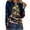 K, variant on Womens Christmas Tops Long Sleeve Shirts Fall Winter Crewneck Casual Christmas Tree Print Santa Xmas Tees Blouses