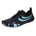thumbnail image 1 of Chaussures de Sports Nautiques d'Extérieur Légères en Maille à Séchage Rapide à Enfiler à Bout Rond Plates Confort Espadrilles pour Femmes pour Plage Randonnée Aventures, 1 of 8