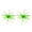Green, variant on RIXUNO 2Pcs Floating Sea Urchin Lure 6cm Tpr Soft Bait for Bass Fishing Realistic Swirling Motion Underwater Attraction Red
