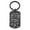 Black 1PCS, variant on TO MY MAN Stainless Steel Key Chain For Him Husband Gifts From Wife Birthday Gifts For Boyfriend Groom Fiance Engagement 2PCS, Black 2PCS