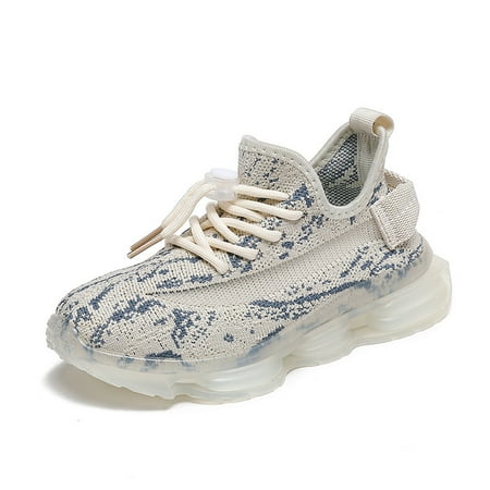 

Boys Girls Air-cushioned Shoes Lightweight Breathable Casual Sneakers For Kids Children Spring And Summer