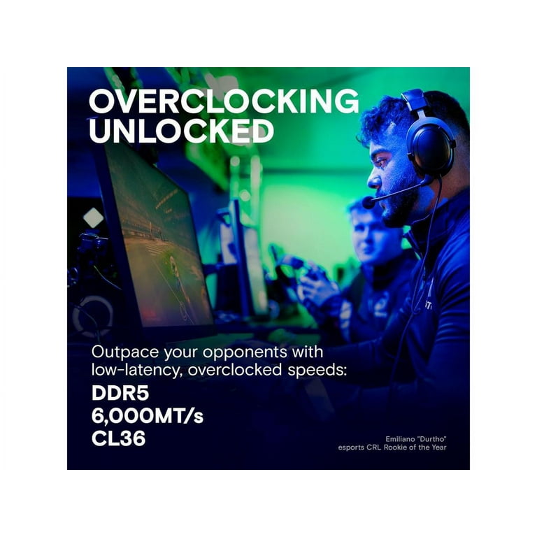 Crucial Pro 32GB (2 x 16GB) DDR5 6000 PC5 48000 Overclocking