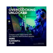 Crucial Pro Overclocking 32GB (2 x 16GB) DDR5 6000 (PC5 48000) Desktop Memory Model CP2K16G60C36U5B