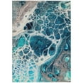 thumbnail image 2 of Addison Rugs Chantille Indoor/Outdoor Transitional Modern Teal Washable Rectangle Rug, 3' x 5', 2 of 6