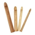 thumbnail image 4 of Raindrops 4Pcs Knitting Crochet Hook Round Wood Crochet Accessories for Beginners, 4 of 8