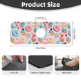 thumbnail image 2 of Xecao Cupcakes and Donuts for Kitchen Sink Splash Guard Faucet Mat , Faucet Guard & Draining mat, (15" X 5.5" ), 2 of 7