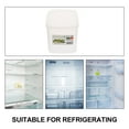 thumbnail image 4 of Household Bread Box Plastic Bread Container Fresh Keeping Bread Box Toast Storage Box, 4 of 6