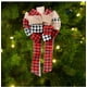 thumbnail image 1 of Fiudx Ofertas de la semana Adorno para árbol de Navidad con colgante de lazo de lino de imitación, 1 of 3