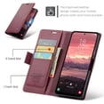 thumbnail image 3 of Funda de Cuero CaseMe For Samsung Galaxy A17 Tipo Billetera con Bloqueo RFID, For Samsung Galaxy A17 Funda Tipo Billetera para Mujer Hombres Tarjetero Cierre Magnético Soporte Tipo Kickstand Funda Ti, 3 of 11